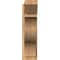Ekena Millwork Funston Slat Rough Sawn Outlooker, Western Red Cedar, 8"W x 26"D x 30"H OUT08X26X30FST06RWR - alternate 3